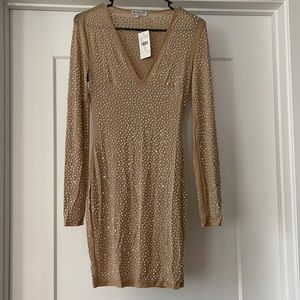 Fashion Nova Isabel Rhinestone Dress